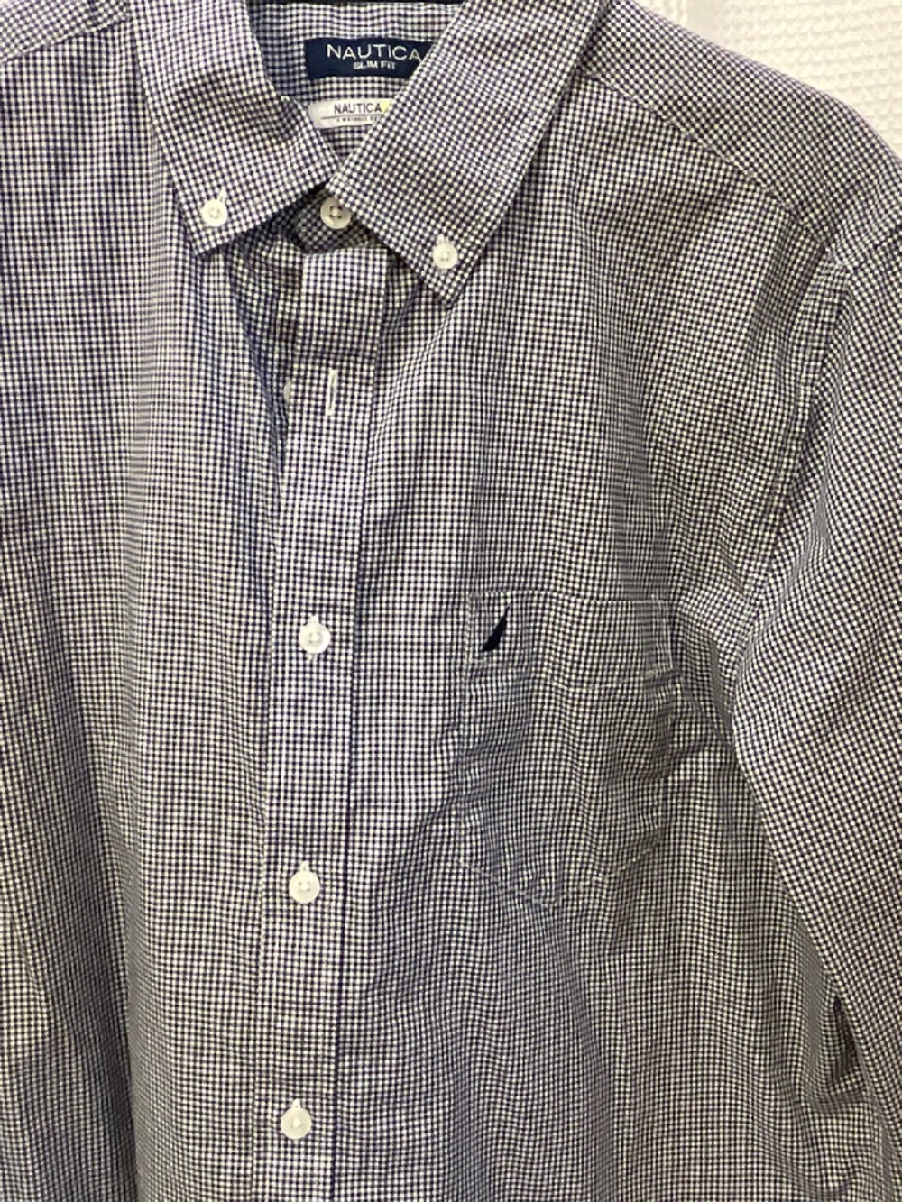 Nautica Slim Fit Nautica Flex + Wrinkle Resistant